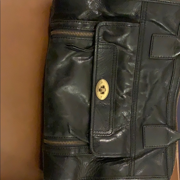 Fossil black leather handbag - Picture 4 of 4